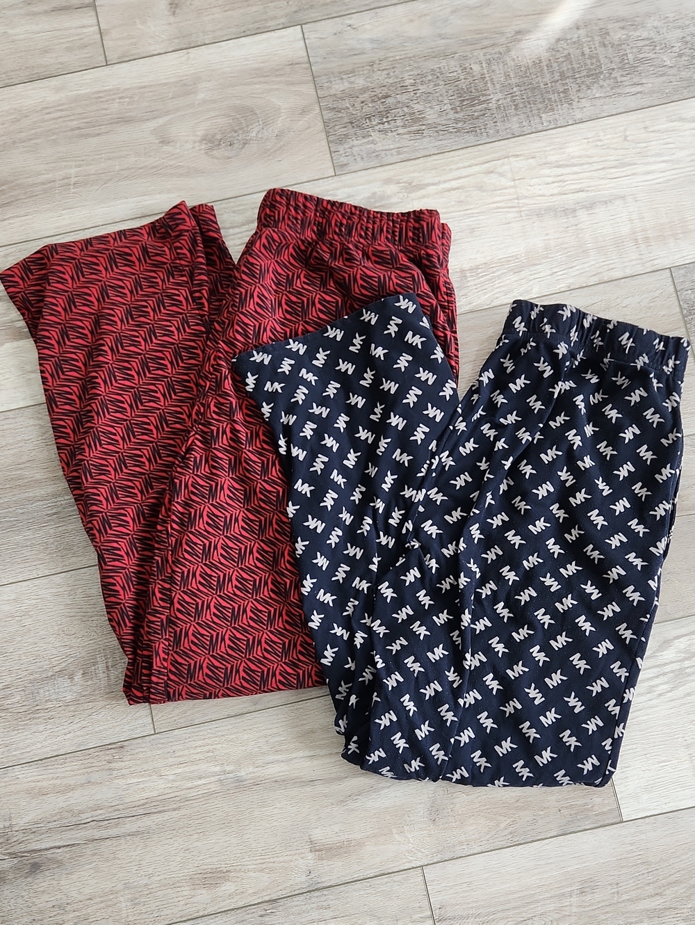 Michael Kors Logo Flannel Pajama Pant Set